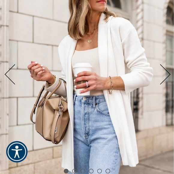 NWT Black Splendid Sweater Cardigan Serafina Cashmere Blend Size XS - Picture 1 of 4